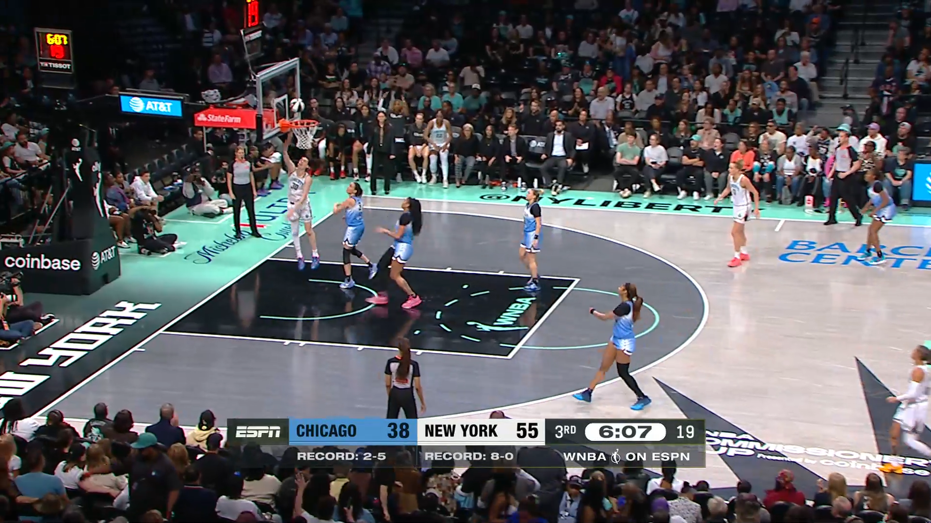 HIGHLIGHTS | Liberty Improve To Franchise-Best 9-0 With 19-Point Win Over Sky